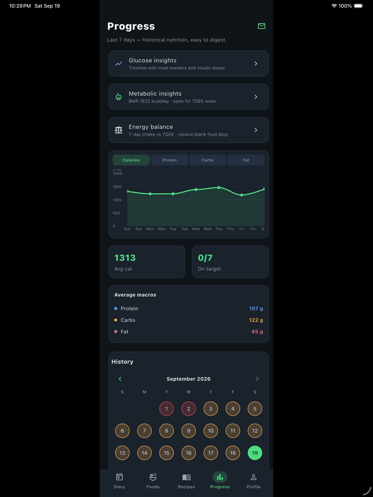 Screenshot 11 of WeightMate Nutrition