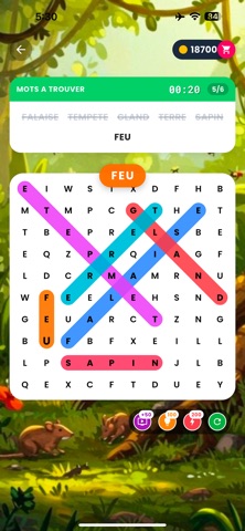 French Crossword Puzzle iPhone screenshot