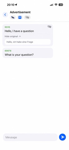 ChatMeld iPhone screenshot