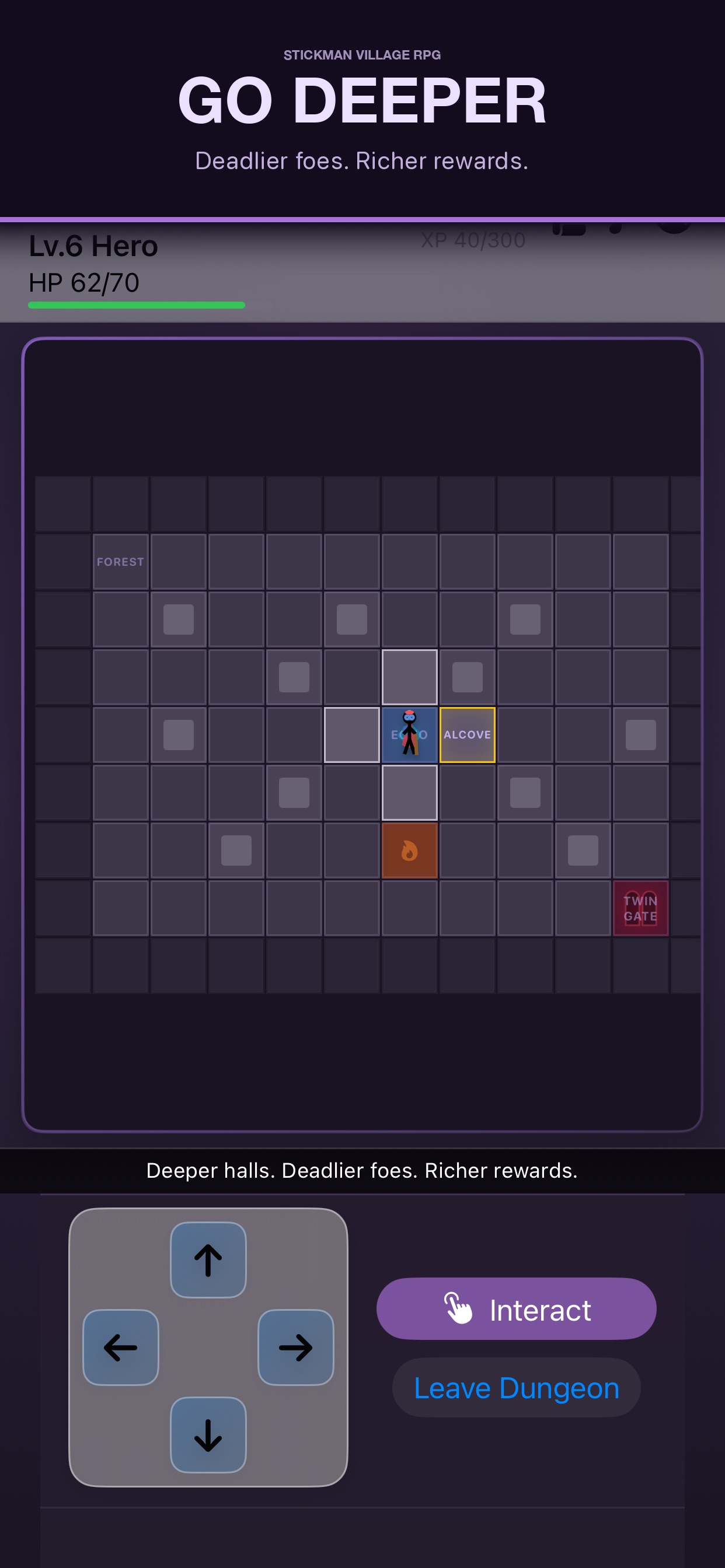 Screenshot 3 of Stickman RPG: Stickwick Tales