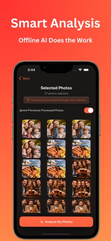 PhotoCull: AI Photo Cleaner iPhone screenshot