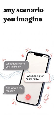 murmur: ai practice calls iPhone screenshot