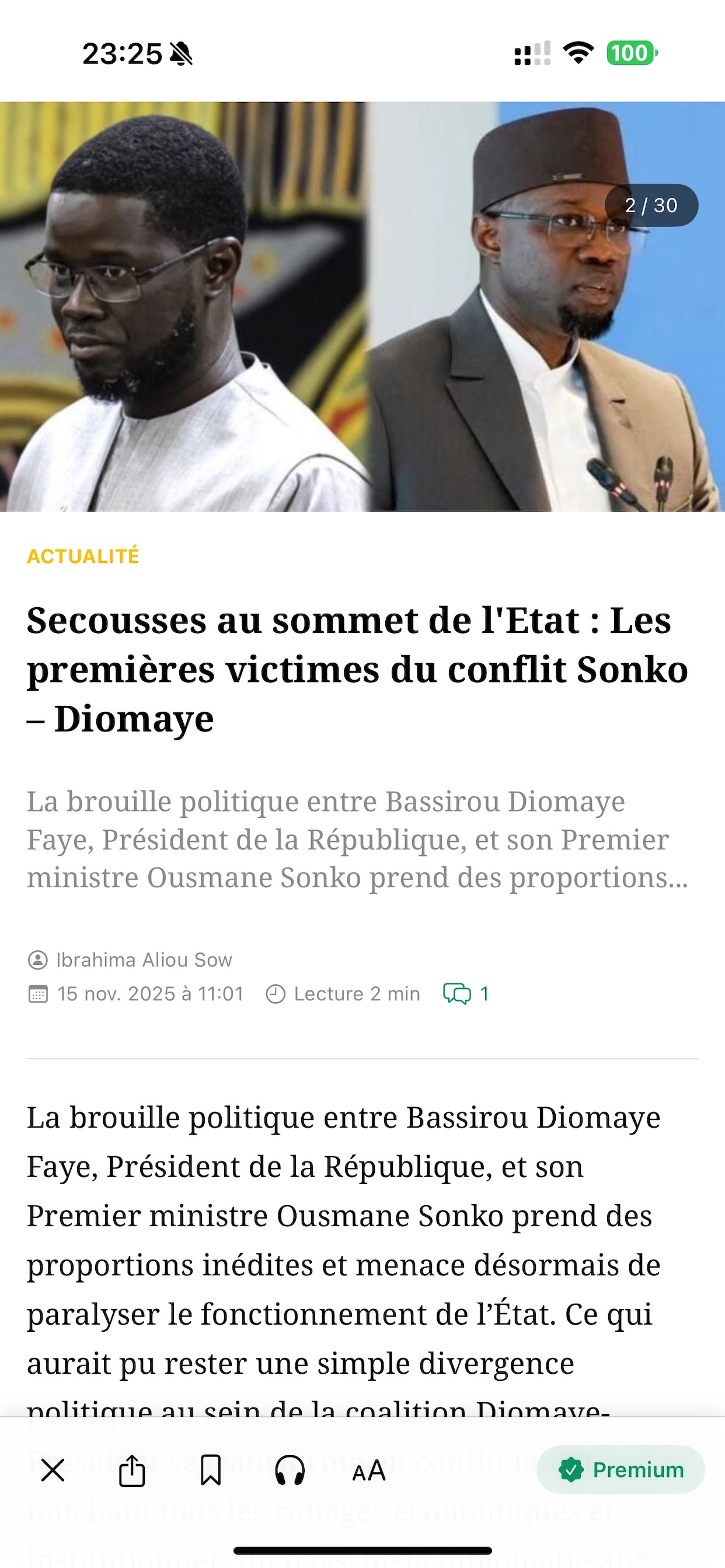SeneNews : Senegal News Today screenshot 4