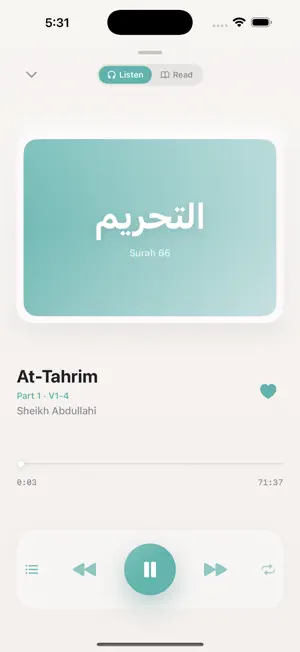 Somali Quranic Hub screenshot 2