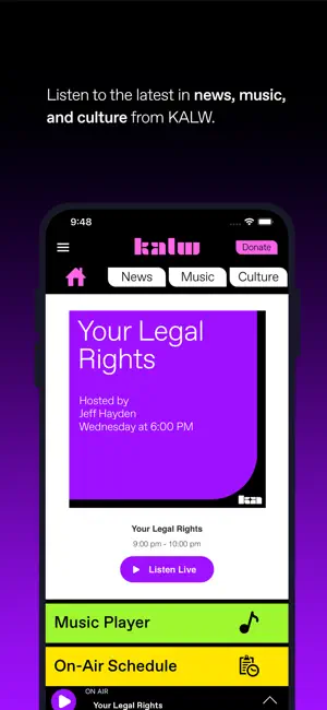 KALW screenshot 3