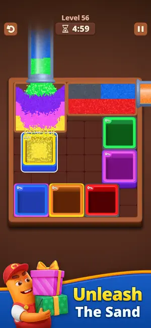 Sandy Pits: Color Puzzle screenshot 2