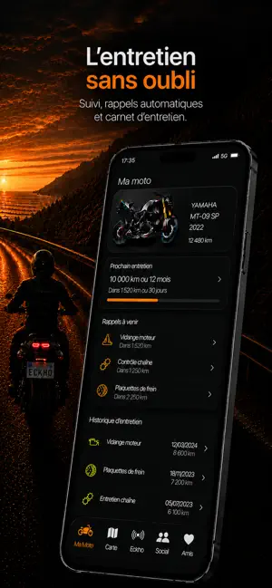 Eckho : Le réseau social route screenshot 2