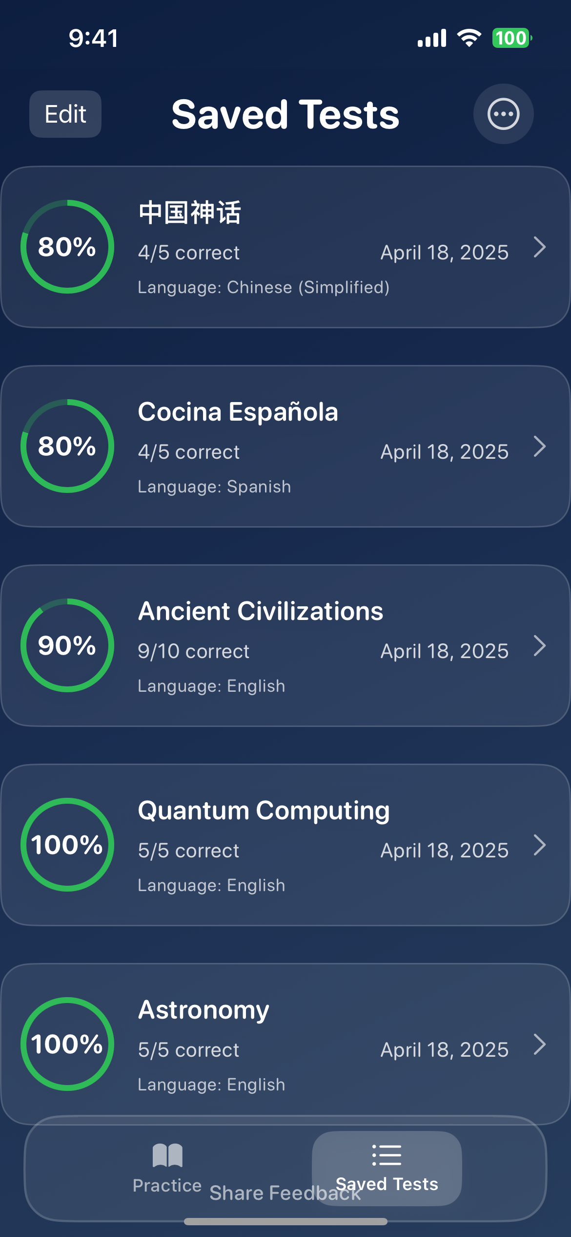 Exami screenshot 8