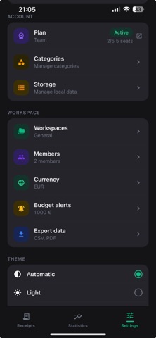 Qendo — AI Expense Tracker screenshot