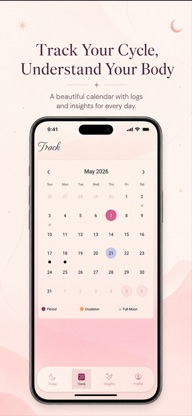 Lunar Cycle: Period & Moon screenshot 2