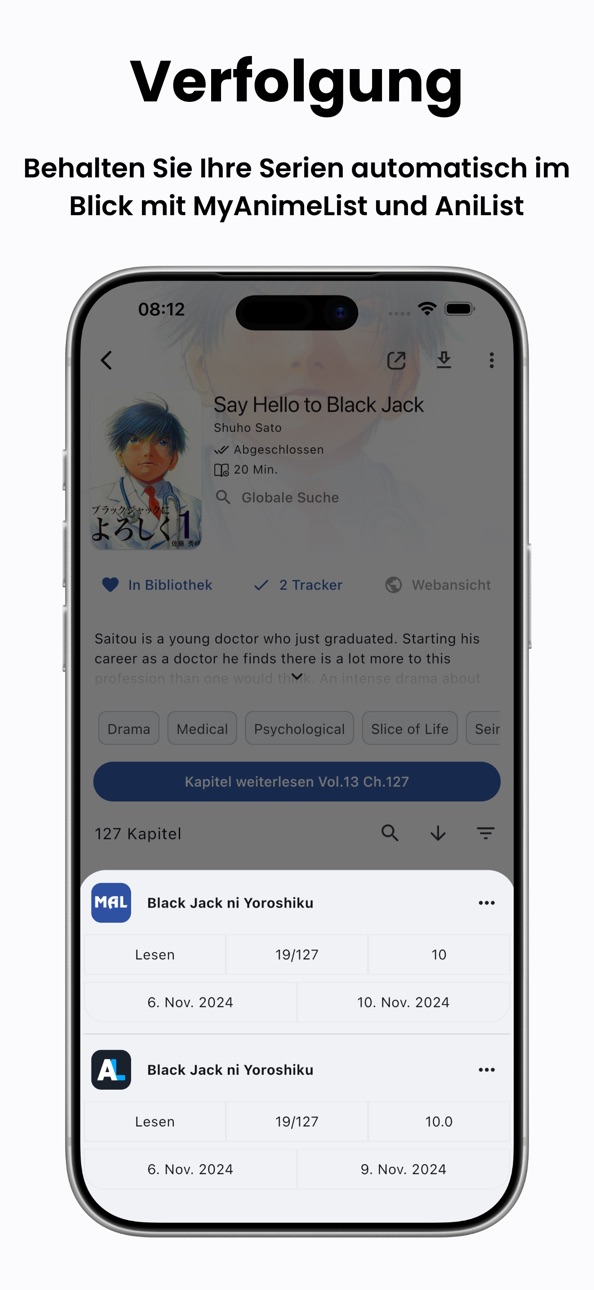 Tachimanga iOS Mod IPA screenshot 4 - iOS app interface