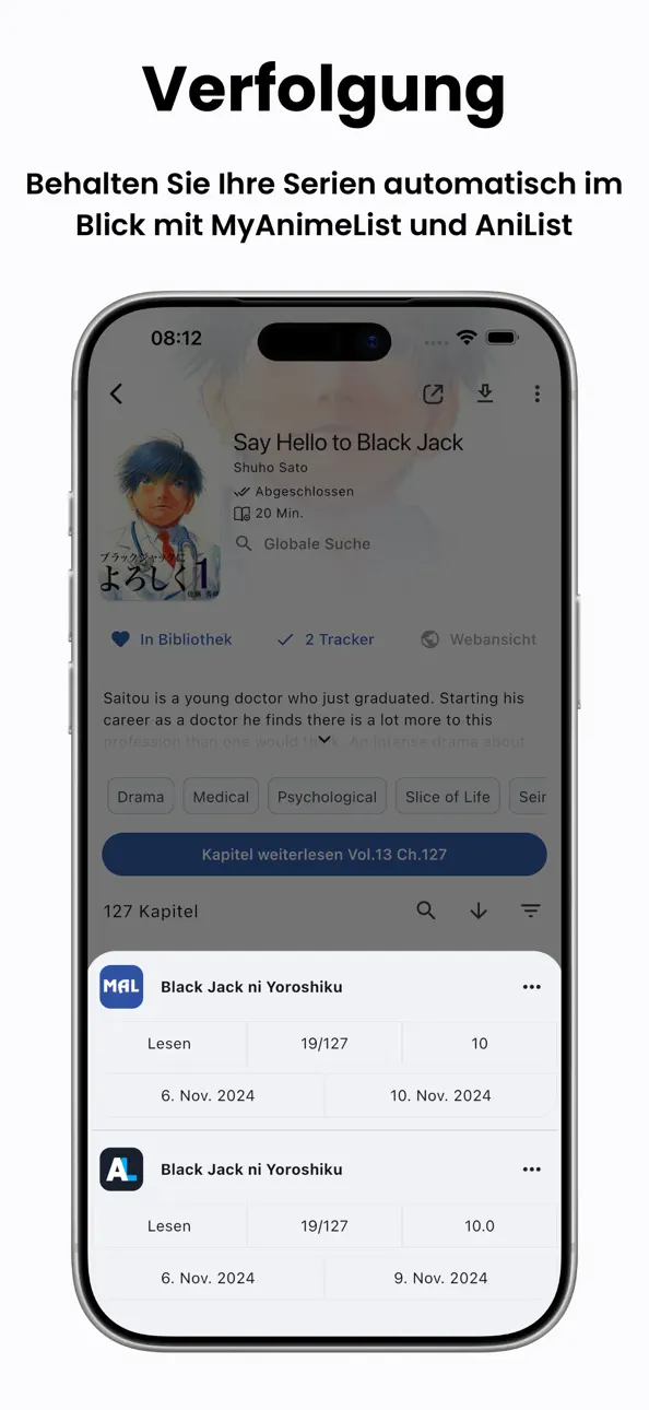 Tachimanga iOS Mod IPA screenshot 4 - iOS app interface