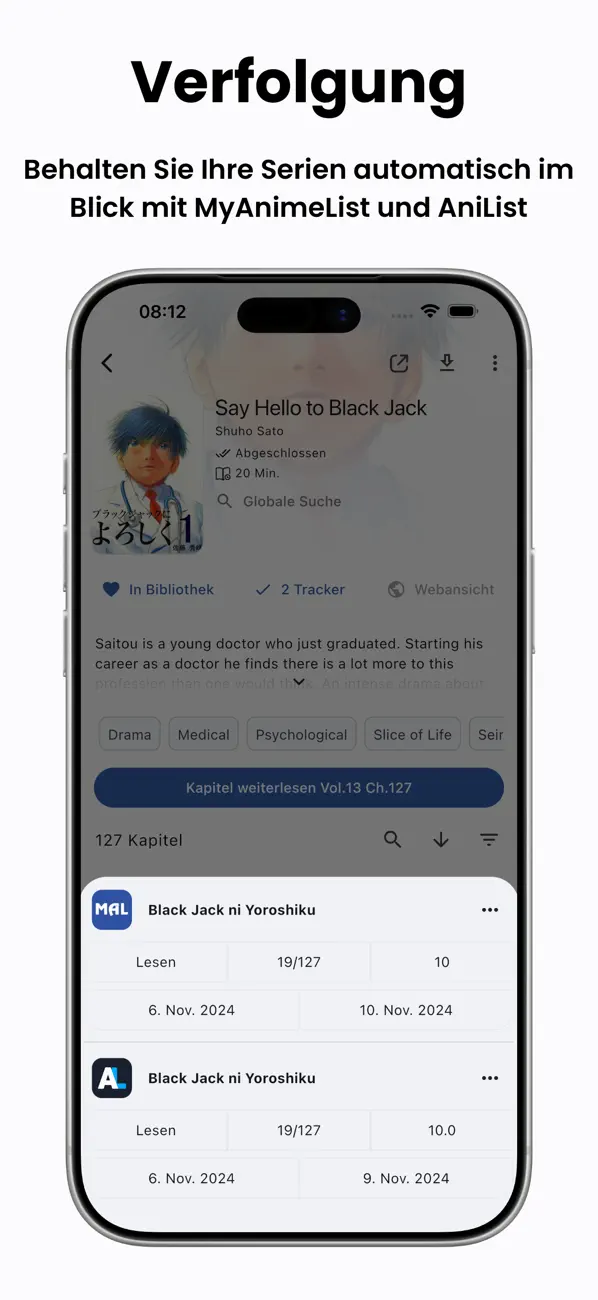 Tachimanga iOS Mod IPA screenshot 4 - iOS app interface