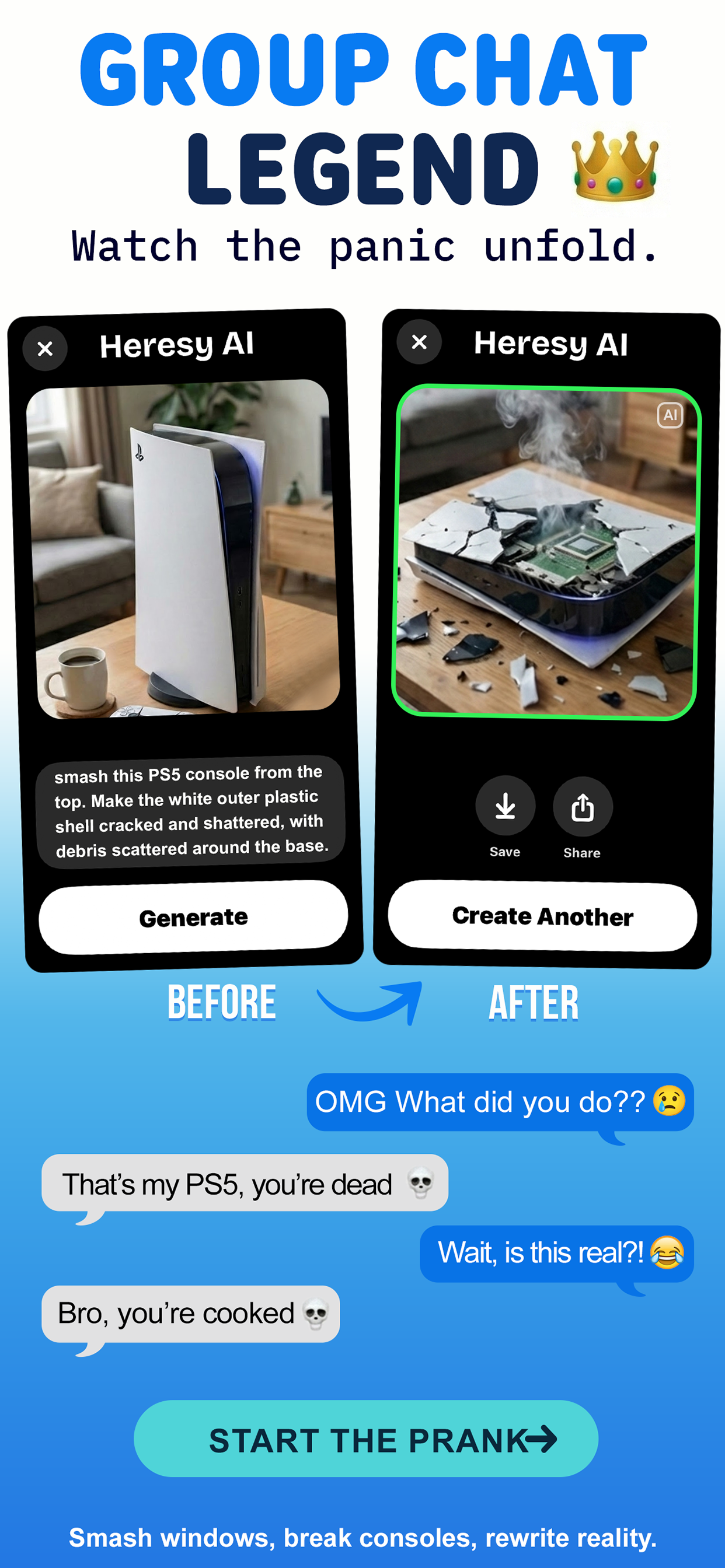 Heresy AI: Photo Editor