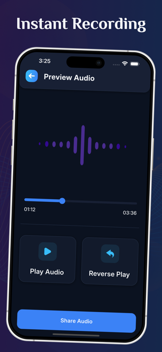 Reverse Audio: Voice Reverse Screenshot 4 of 5