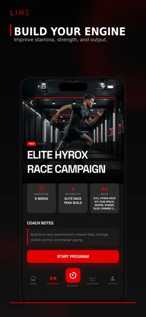 Hyrox Training: The Line screenshot 3