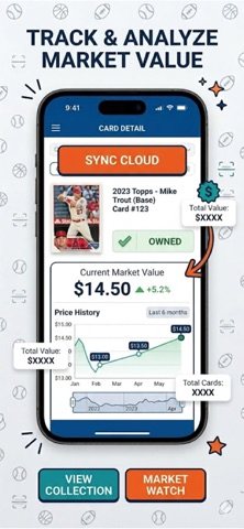 Sports Card Scanner - Cardzy screenshot