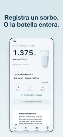 Water Tracker: Tomar agua screenshot 2