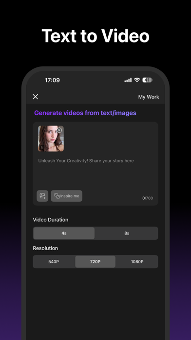 Screenshot #3 pour AI Video Maker – Viral Effects