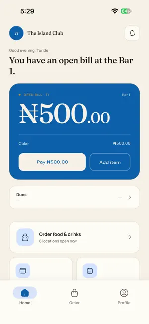 The Island Club App screenshot 2