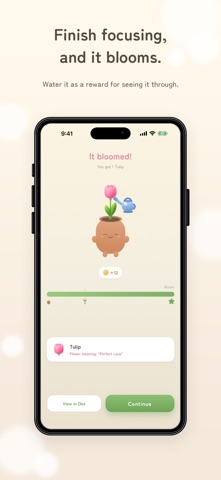 Focus Pot: Study & Work Timer iPhone screenshot