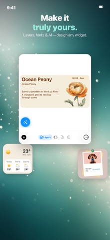 WidgetCraft-Aesthetic Widgets iPhone screenshot