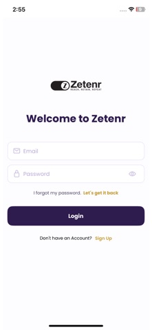 Zetenr screenshot