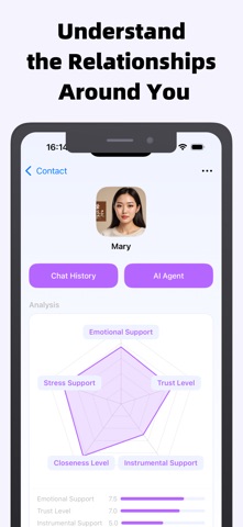 Agent Keyboard - Chat Analysis Screenshot 2 of 4