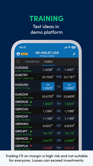 OANDA - Forex trading Screenshot