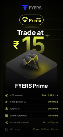 FYERS: Stocks & Option Trading iPhone screenshot