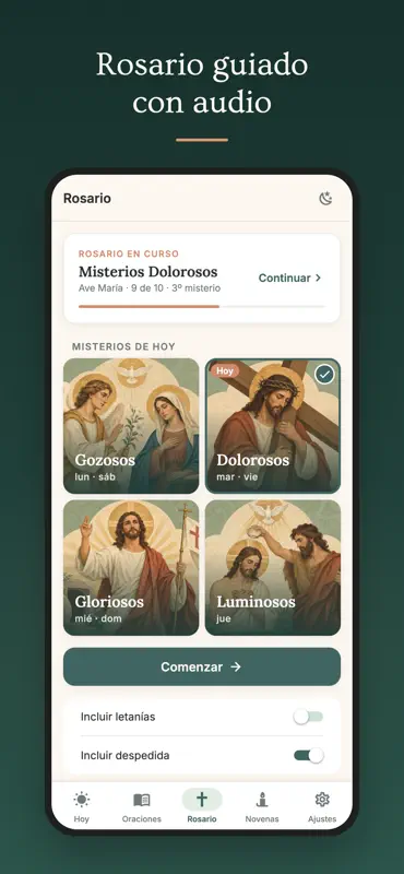 MiRezo: Rosario y Novenas screenshot 4 of 8