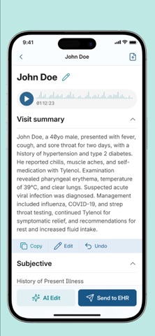 MyMedi Scribe Screenshot 4 of 5