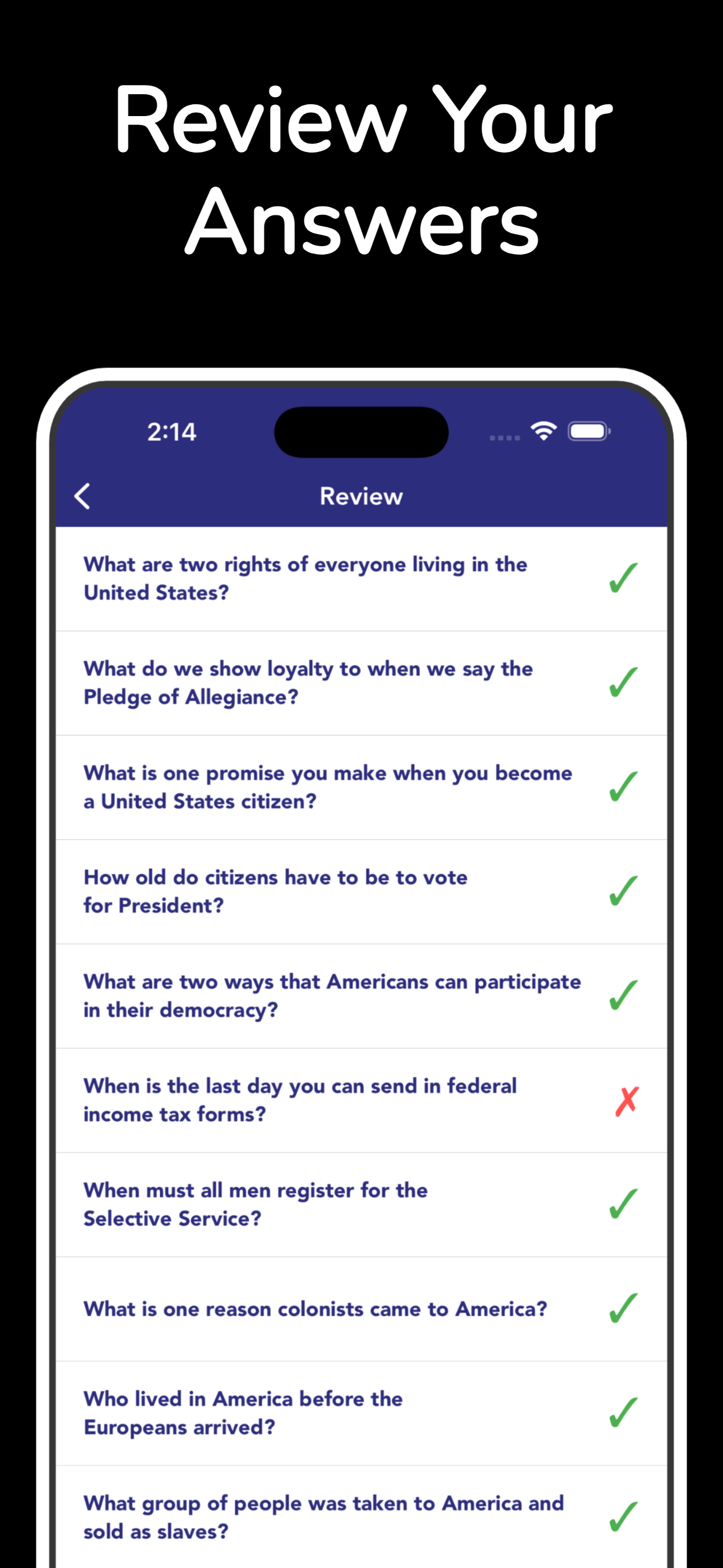 US Citizenship Test Study 2025