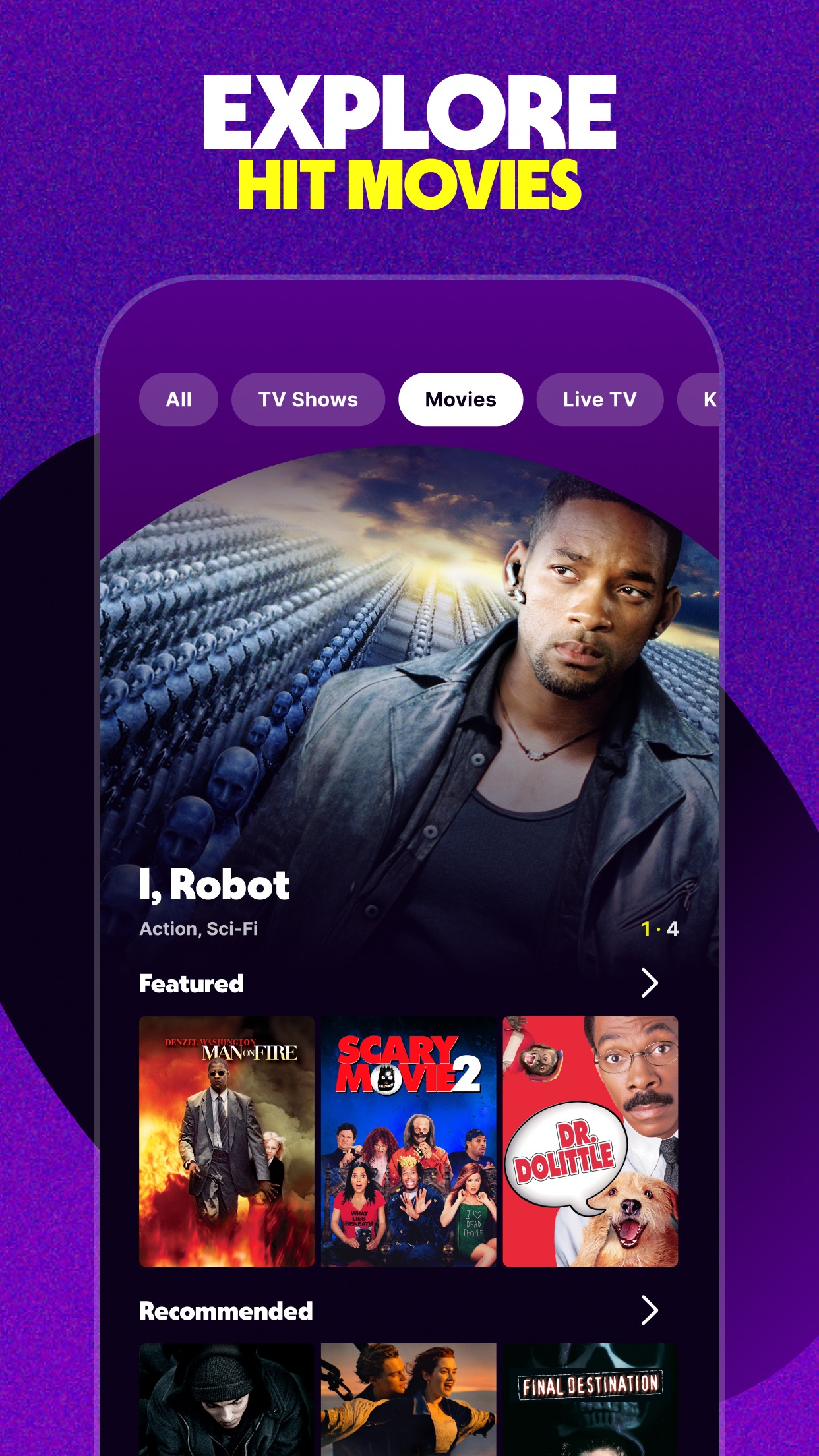 Tubi: Movies & Live TV screenshot 5