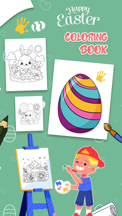Easter Egg Coloring Book Gameのおすすめ画像1