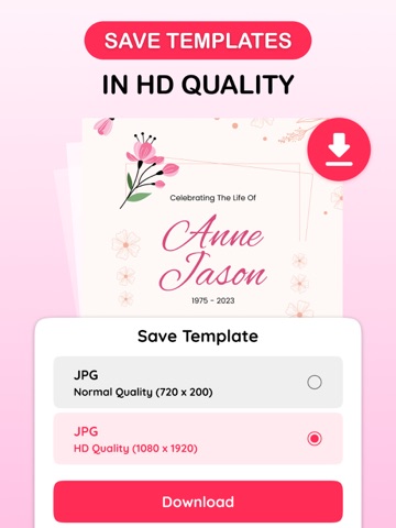 Invitation Maker & RSVP Cards iPad screenshot