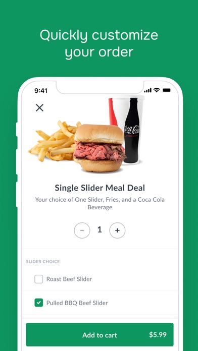 Kelly's Roast Beef iPhone screenshot 2 - Food & Drink app