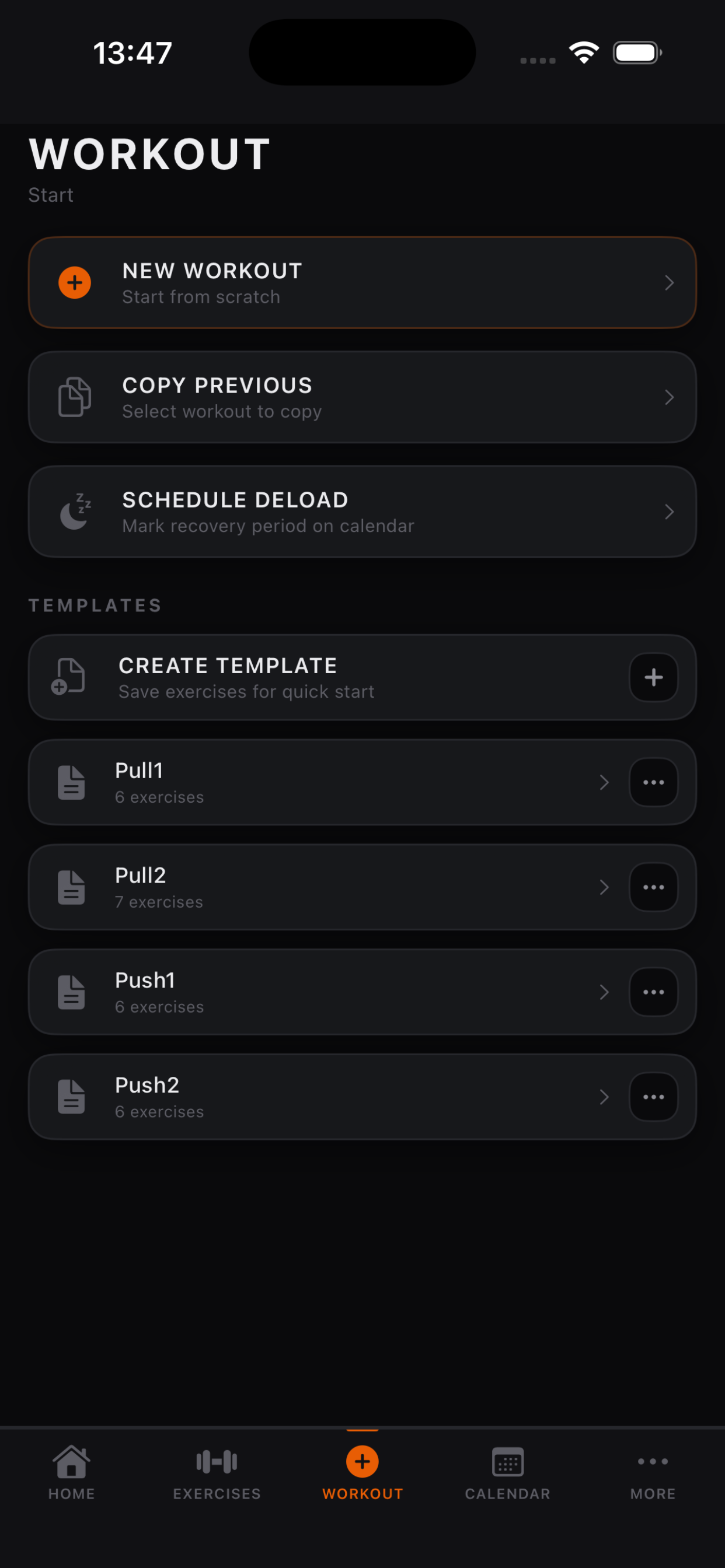GripLog: Calisthenics Tracker screenshot 5