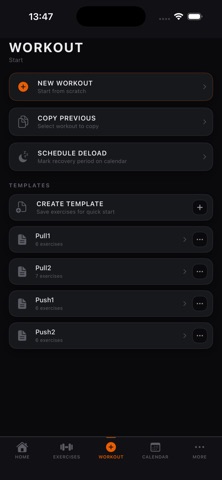 GripLog: Calisthenics Tracker screenshot