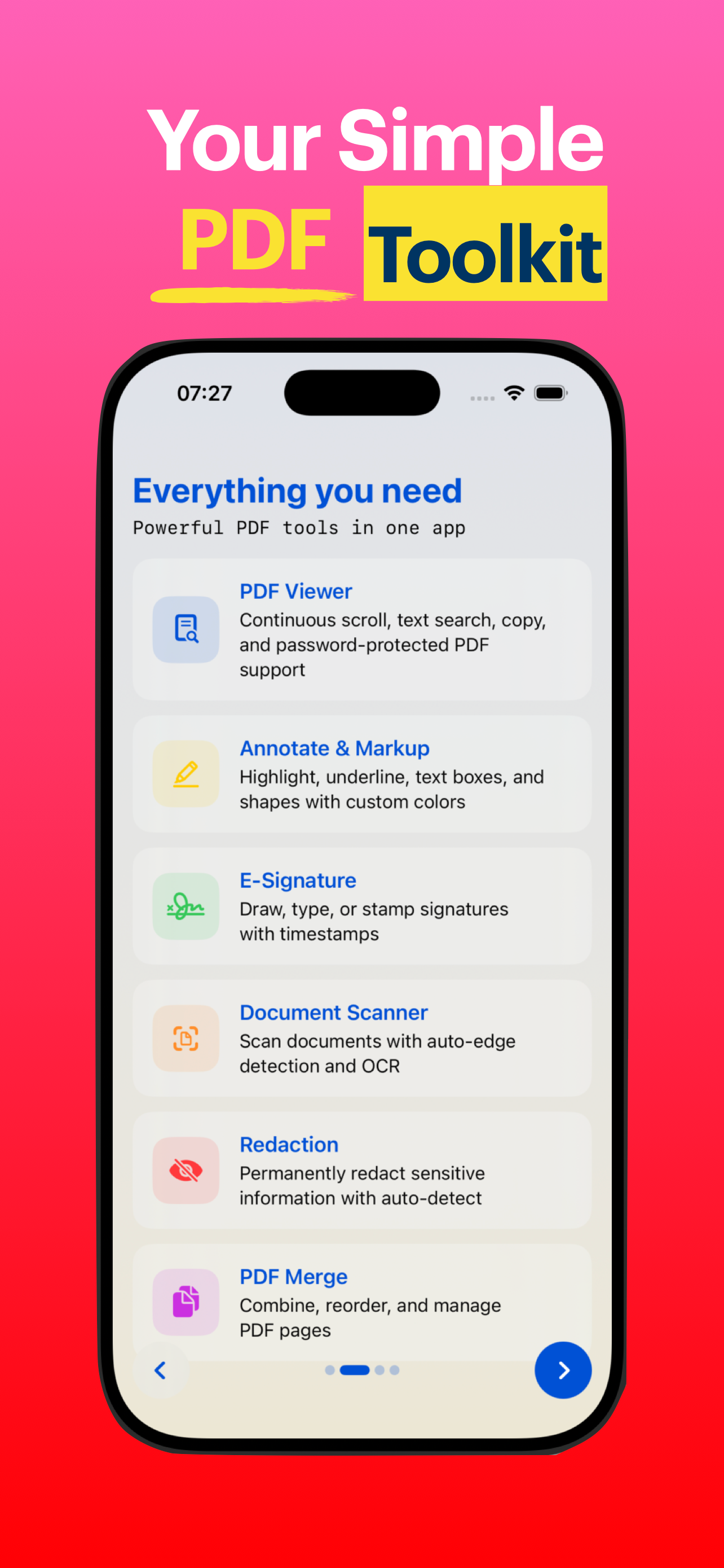 PDF Document: Sign and Editor screenshot 3