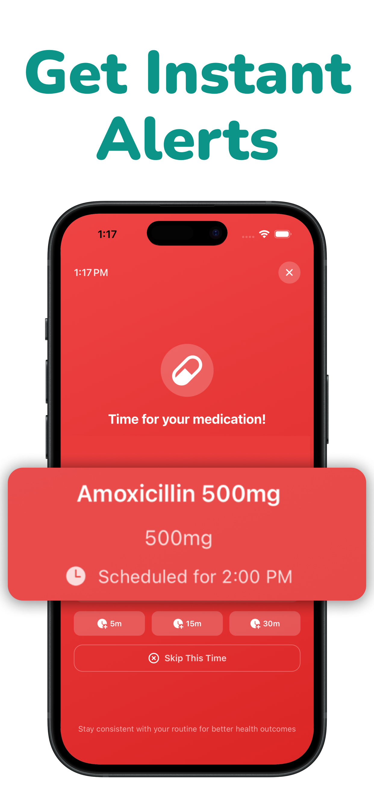 Pill Reminder - Cura screenshot 3