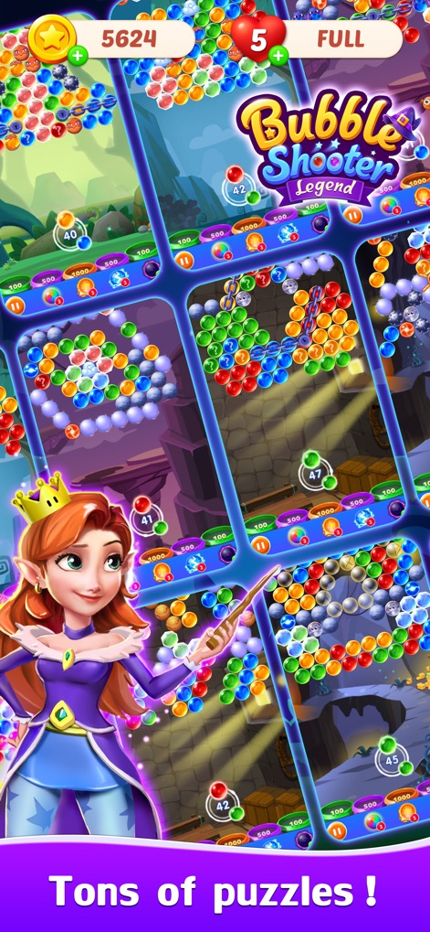 Bubble Shooter Legend - Games App | MWM