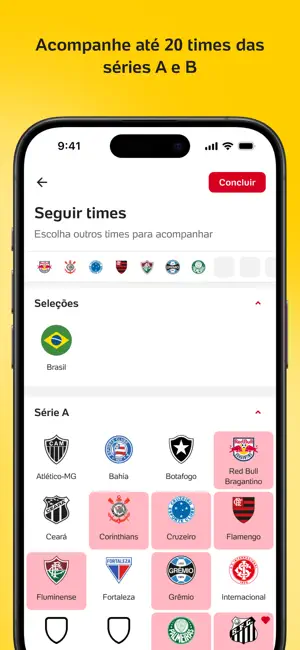 Placar UOL: Futebol e notícias iPhone screenshot 3