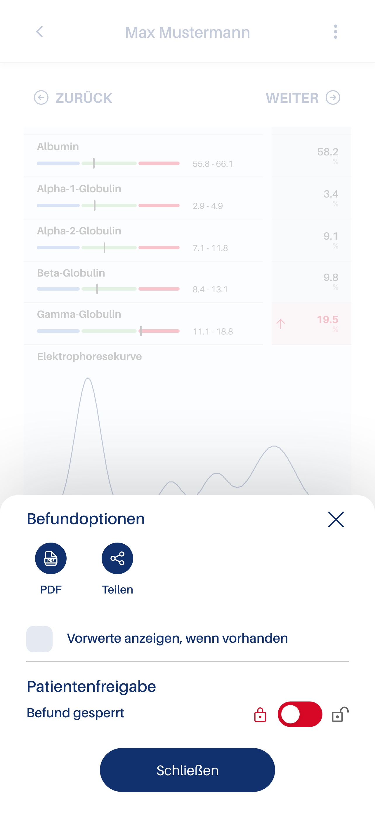 LabApp Med. Labor Bremen screenshot 7