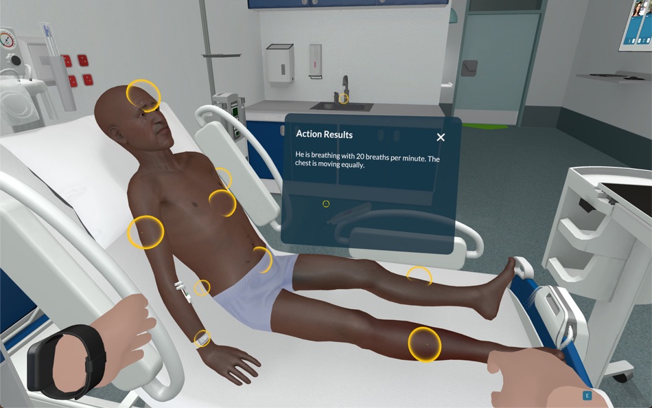 #3. vrClinicals for Nursing (macOS) Podle: Laerdal Medical AS