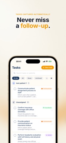 Medical Scribe: PatientNotes screenshot