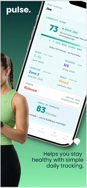 LongevityIQ screenshot 2