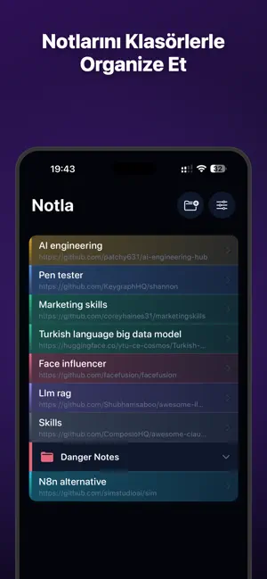 Notla: Simple Notes screenshot 1