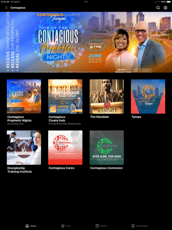 Screenshot #4 pour Contagious Church