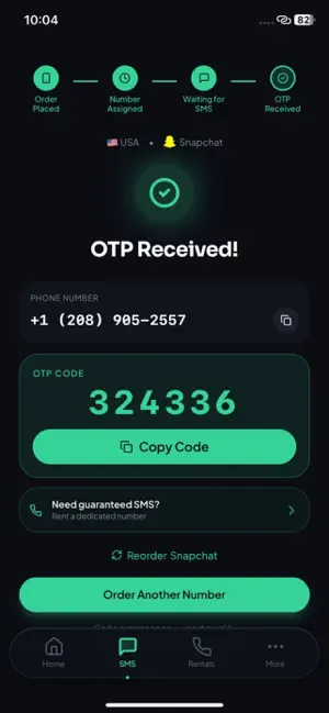 SafeCode OTP screenshot 4